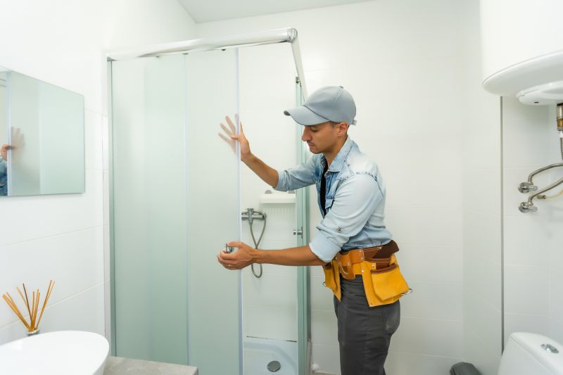 Bathroom Glass Installation